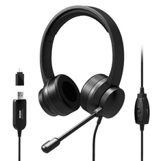 Port sztereó headset fekete (901605) (port901605)