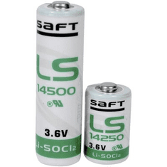 SAFT Lítium ceruzaelem AA 3,6V 2600 mAh, LS14500 (LS14500)