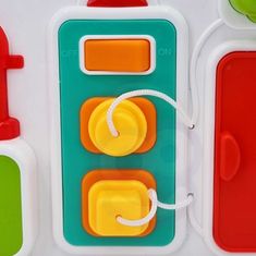 WOOPIE  konyhai óra manipulációs tábla Montessori hang- és fényhatásokkal