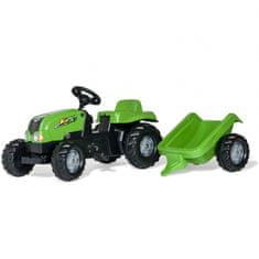 Rolly Toys pedálos traktor pótkocsival rollyKid-X