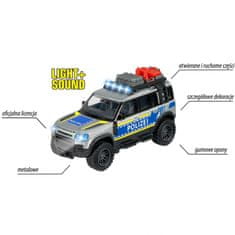 Majorette Grand Land Rover rendőrség 12.5cm