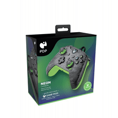 PDP 049-012-CMGG játékvezérlő Szén, Zöld USB Gamepad Analóg/digitális PC, Xbox One, Xbox One X, Xbox Series S, Xbox Series X (049-012-CMGG)