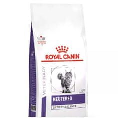 Royal Canin VHN CAT NEUTERED SATAIETY BALANCE 1,5kg eledel ivartalanított és sterilizált macskáknak 7 éves korig