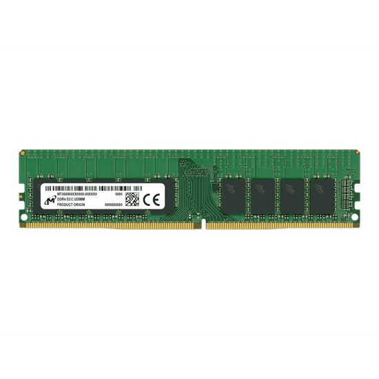 Micron - DDR4 - module - 16 GB - DIMM 288-pin - 3200 MHz / PC4-25600 - unbuffered (MTA18ASF2G72AZ-3G2R1R)