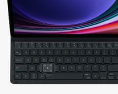 SAMSUNG Book Cover Keyboard Slim Tab S9 billentyűzet, fekete, EF-DX710UBEGWW