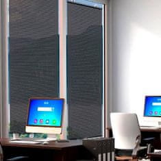 Napellenző árnyékoló roló, tapadókrongos ablak roló, egyszerű belső árnyékolás, 50x125 cm-es ablak árnyékoló | SUNGUARD