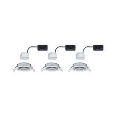 Paulmann Beépíthető lámpa 3 részes készlet LED LED 19.5 W 93452 Nova Króm (fényes) (93452)