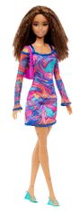 Mattel Barbie Modell baba 206 - Szivárványos marble ruha FBR37
