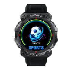 Verkgroup Sport LCD Android és iOS Smart Watch FD68 Black bluetooth