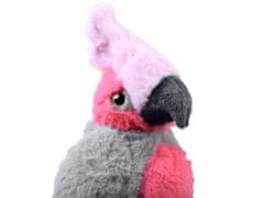 JOKOMISIADA  Mascot plüss papagáj rózsaszín kakadu 22cm 13841