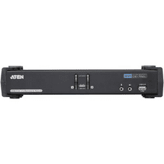 Aten 2 portos KVM switch, (billentyűzet, video, egér) elosztó, DVI elosztó és USB 2.0 Hub CS1782A-AT-G (CS1782A-AT-G)