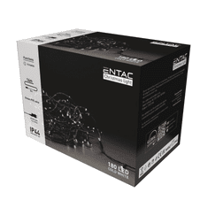 ENTAC Christmas IP44 180 LED fényfüzér CW 14m (ECL-180-CW) (ECL-180-CW)