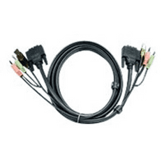 Aten 2L-7D02UD - video / USB / audio cable - 1.8 m (2L-7D02UD)