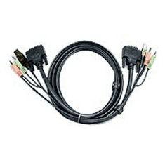 Aten 2L-7D02U - video / USB / audio cable - 1.8 m (2L-7D02U)