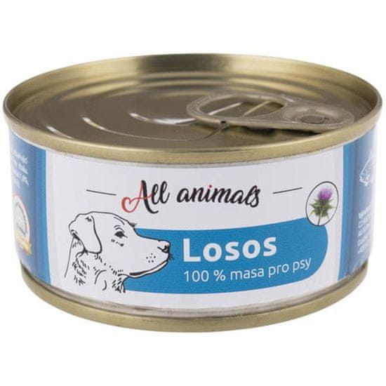 All Animals cons. for dogs lazac darált 90g