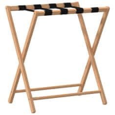 Greatstore bambusz bőröndtartó 68,5 x 38 x 58 cm