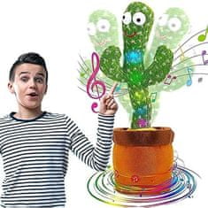Cool Mango Interaktív táncoló és éneklő bolyhos kaktusz - Cactus
