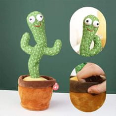 Cool Mango Interaktív táncoló és éneklő bolyhos kaktusz - Cactus