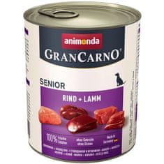 Animonda GranCarno dog Senior marhahús + bárányhús kutyának 800 g