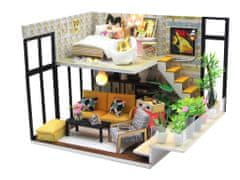 Dvěděti 2Kids Toys miniatűr ház Cynthia ünnepi szobája