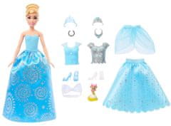Princess baba királyi ruhával és kiegészítőkkel - Hamupipőke HMK53