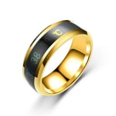 VivoVita Smart Ring – Jólét figyelő gyűrű, arany, 57 mm