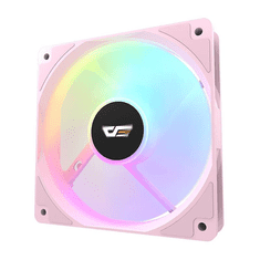 darkFlash CL12 Rainbow ház hűtő ventilátor 120mm rózsaszín (CL12 Pink Fan)
