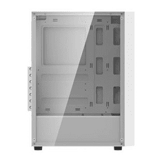 darkFlash A290 táp nélküli ablakos ház + 3x CL6 ventilátor fehér (A290 white)
