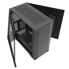 darkFlash DLX200 Mesh táp nélküli ablakos ház fekete - Bontott termék! (DLX200_BT)
