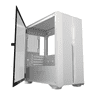DLM23 White táp nélküli ablakos M-ATX ház fehér (6926170081349)