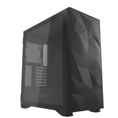 darkFlash DLX21 Mesh táp nélküli ablakos ház fekete (dfDLX21MeshBlack)