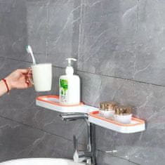 HOME & MARKER® Fürdőszoba polc,sarokpolc-falipolc, alakítható fürdőszoba bútor a praktikus helyhasználatért | TWINRACK