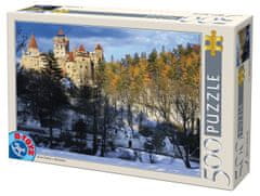 D-Toys Puzzle Bran télen, Románia 500 db