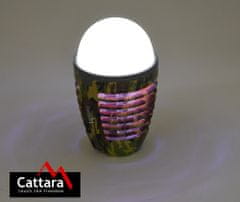 Cattara LED zseblámpa PEAR ARMY újratölthető + rovarfogó