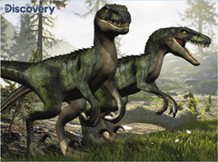 Prime 3D Puzzle Discovery: Velociraptorok 3D 100 darab