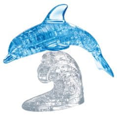 HCM Kinzel 3D kristály puzzle Ugró delfin 95 darab