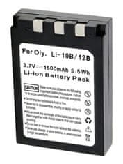 TRX akkumulátor Olympus/ 1150 mAh/ LI-12B/ DB-L10B/ nem eredetihez