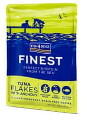 Fish4Dogs Finest tonhal darabok szardellával 100 g