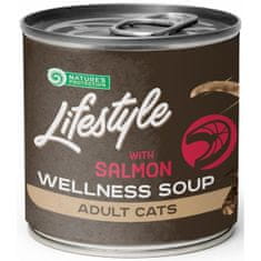 NP Cat Soup LifeStyle Sterilizált lazac 140 ml