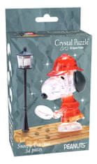 HCM Kinzel 3D kristály puzzle Snoopy detektív 34 darab