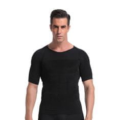 VivoVita Royal Men – Kompressziós póló férfiaknak, fekete, S
