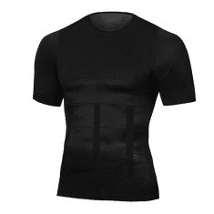 VivoVita Royal Men – Kompressziós póló férfiaknak, fekete, S