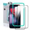 Screen Protector 2x üvegfólia iPhone 15 Pro Max, fekete