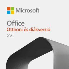 Microsoft Office Home and Student 2021 - Költöztethető 79G-05410 elektronikus licensz