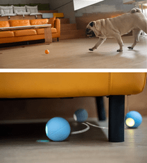 BOT  Mini Ball interaktív labda kutyáknak kék SE 56mm