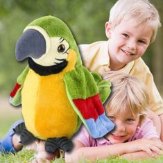Cool Mango Plüssbeszélő papagáj - Parrot
