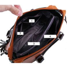 Dollcini Női táskák kereszt hátizsák női válltáska vízálló PU bőr táska elegáns táska, fekete