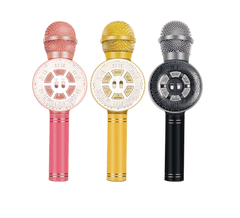 BigBuy Karaoke mikrofon LED világítással WS-669 (BBJ)