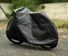BigBuy Kerékpár és robogó takaró fólia - fekete, 103x105x62cm (BB-18035)