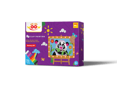 Kids DO Kreatív készlet 3D-s agyagfestéshez - Panda 20 X 29 cm